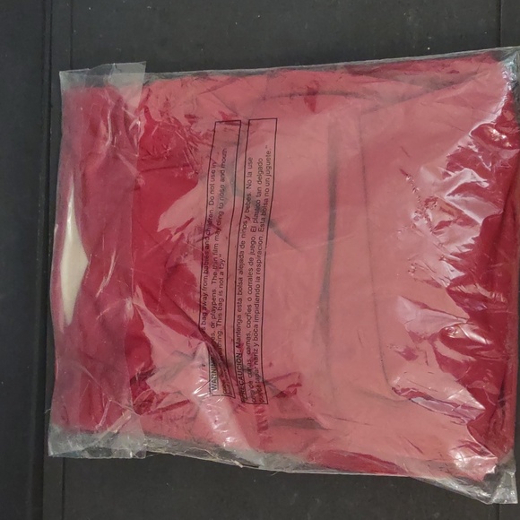 NEW MISS ELAINE ESSENTIAL PS COLOR CHERRY RED MOOMOO LOUNGE DRESS - Picture 4 of 4